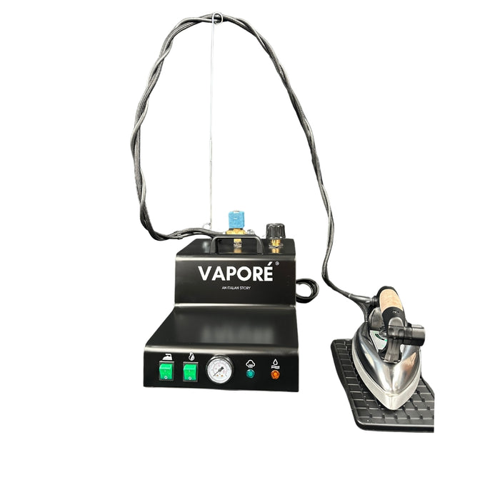 Generatore di vapore con caldaia e ferro Vaporé - Nero
