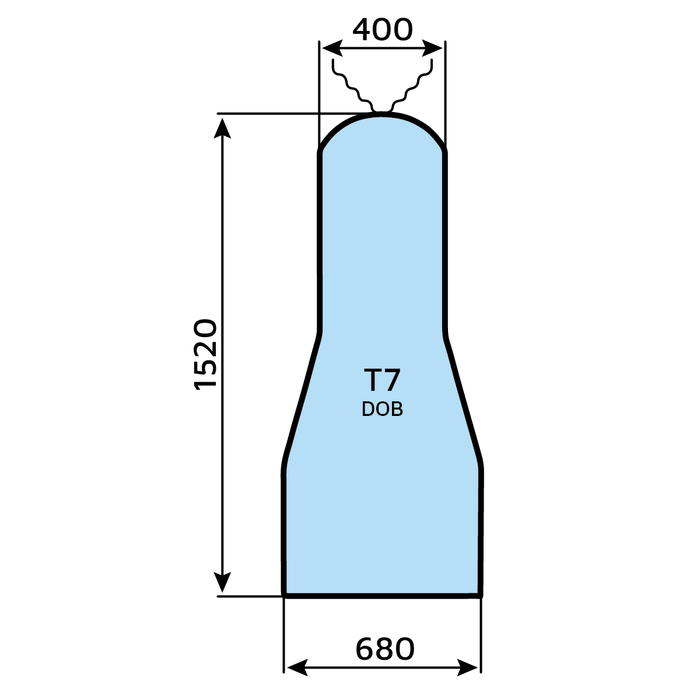 Universal cover T7 (DOB)
