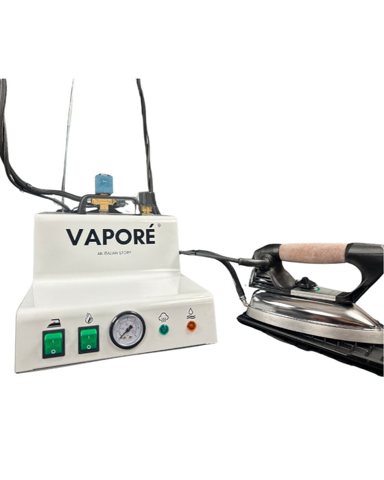Generatore di vapore con caldaia e ferro Vaporé - Bianco