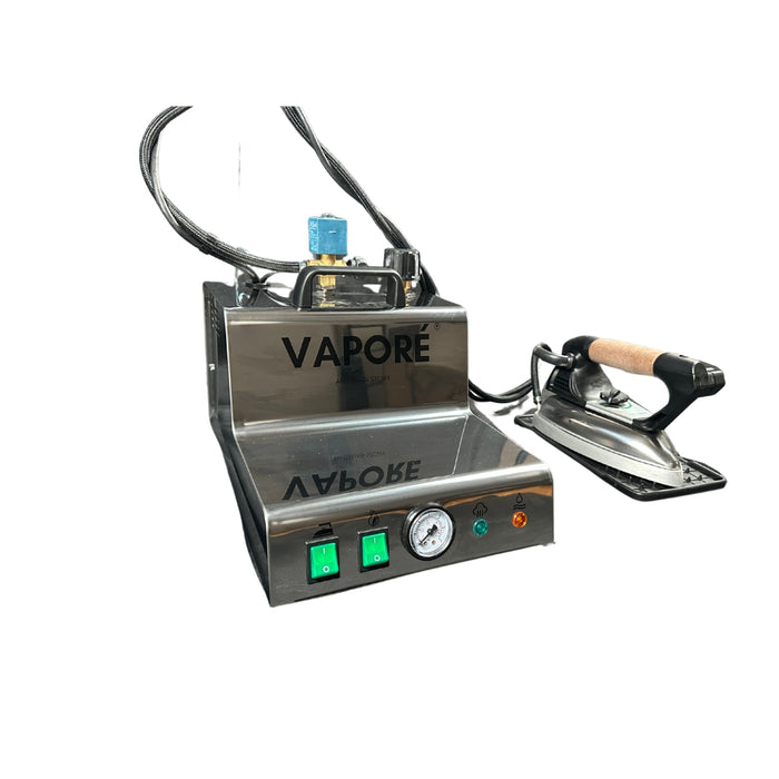 Generatore di vapore con caldaia e ferro Vaporé - Acciaio inox